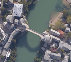 Flood Hazard - Old Bridge Mostar, Bosnia and Herzegovina - 2018 - 10 cm