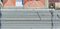 Digital orthophoto (DOF) at railway reconstruction projects, resolution 3 cm/pix
